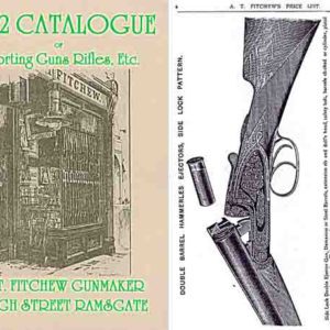 AT Fitchew, Gunmaker, Ramsgate (UK) 1882 Catalog