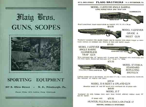 Flaig Bros 1937  Gun Catalog (Pittsburgh, PA) - GB-img-0