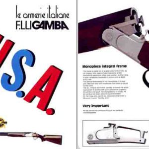 F lli Gamba USA 1981 Gun Catalog