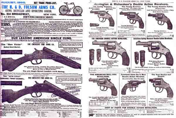 H & D Folsom 1898 Gun Catalog - GB-img-0
