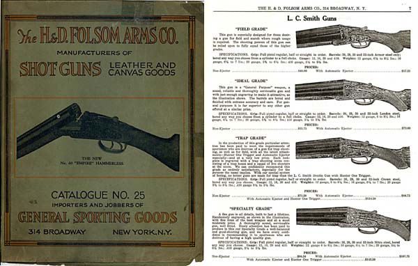 H & D Folsom 1927 Gun and Sports Catalogue No 25 - GB-img-0