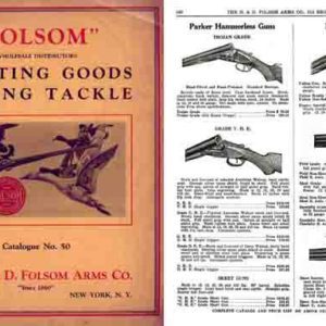 H & D Folsom 1938 circa Gun Catalog #50