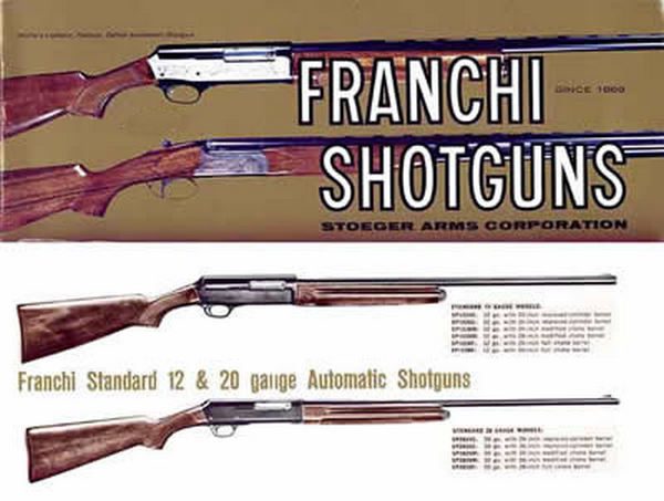 Franchi c.1961 Shotguns Catalog - GB-img-0
