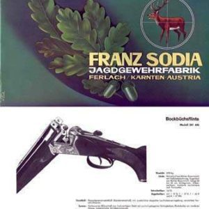 Franz Sodia (Austria) 1985 Circa Gun Catalog