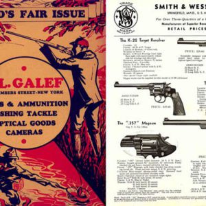 JL Galef 1939 World's Fair Issue Gun, Fishing & Sports Catalog (NY)