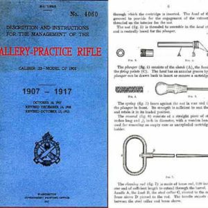 Gallery Practice Rifle 1907-1917, Cal .22 - Model of 1903