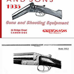 Gallyon & Sons 1935 Gun Catalog (UK)
