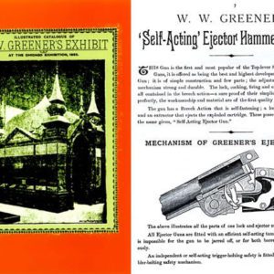 WW Greener 1893 Chicago Exhibition Gun Catalog (England)