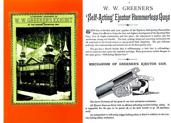 WW Greener 1893 Chicago Exhibition Gun Catalog (England) - GB-img-0