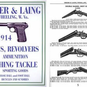 Greer & Laing 1914 Gun & Sporting Goods Catalog- Wheeling W. Va.