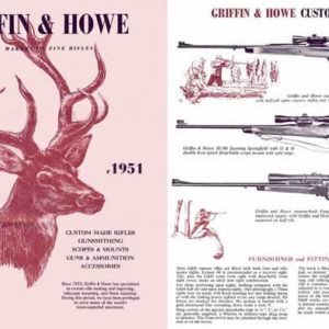Griffin & Howe c.1951 Custom Rifles Gun Catalog