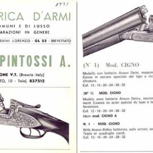 Guerini Pintossi 1971 (Italy) Gun Catalog