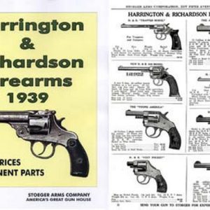 Harrington & Richardson Arms 1939 Stoeger Gun & Part Catalog