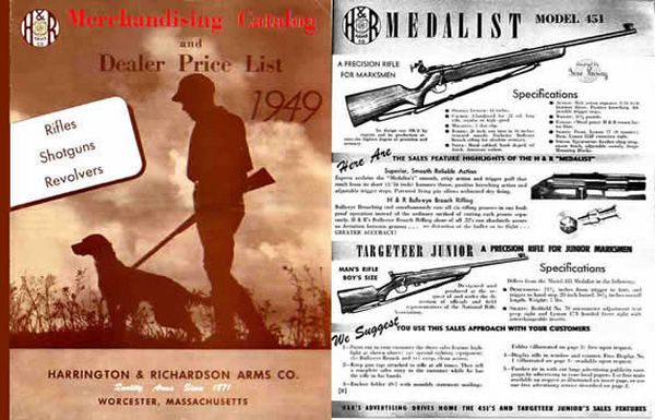 Harrington & Richardson Arms 1949 Gun Catalog - GB-img-0