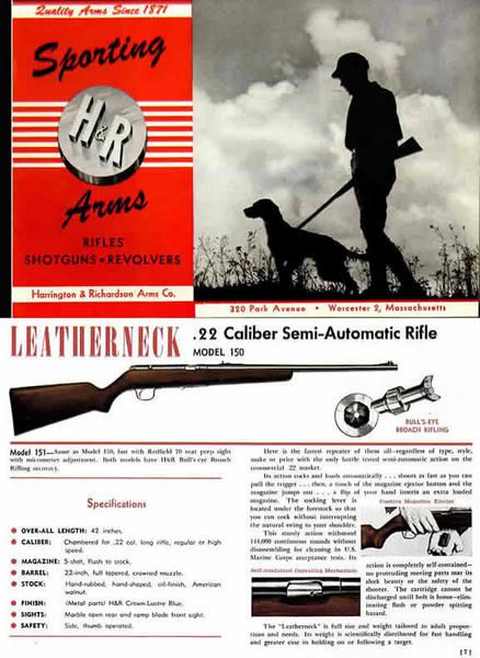 Harrington & Richardson Arms 1952-53 Catalog - GB-img-0