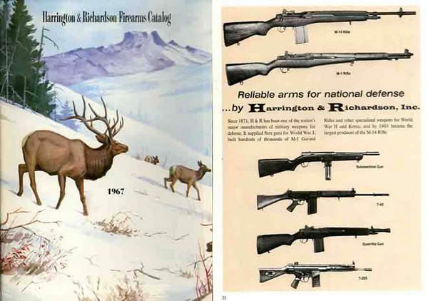 Harrington & Richardson Arms 1967 Gun Catalog - GB-img-0