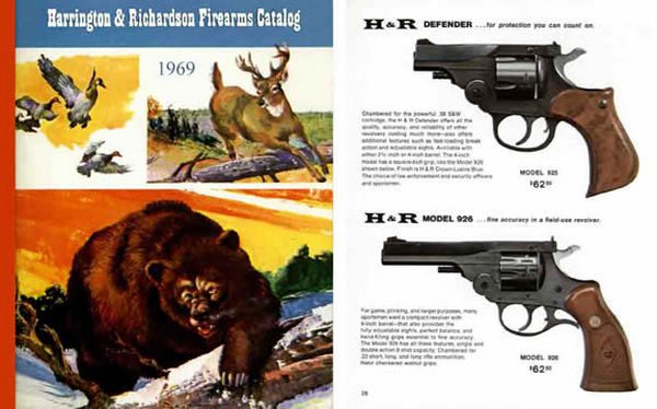 Harrington & Richardson Arms 1969 Gun Catalog - GB-img-0