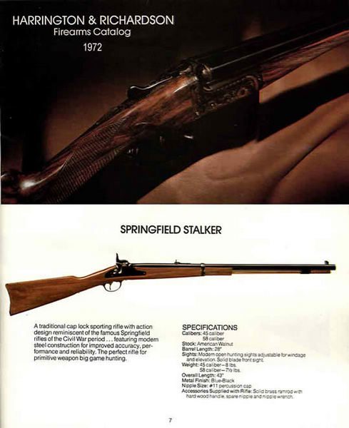 Harrington & Richardson Arms 1972 Gun Catalog - GB-img-0