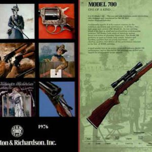 Harrington & Richardson Arms 1976 Gun Catalog