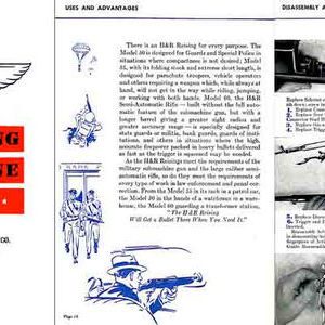 Harrington & Richardson Arms 1942 Reising Submachine Manual
