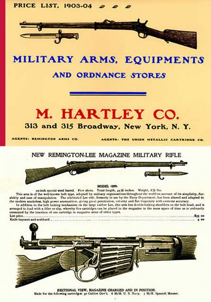 Hartley, M. Company 1903-04 Military Surplus Gun Catalog - GB-img-0