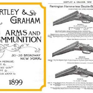 Hartley & Graham 1899 Circa Gun Catalog (New York)