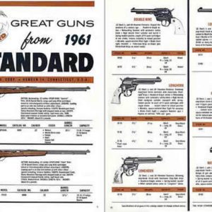 High Standard 1961 Gun Catalog