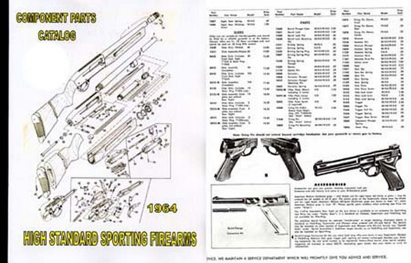 High Standard 1964 Gun Parts Catalog - GB-img-0