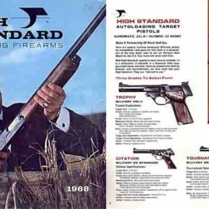 High Standard 1968 Firearms Catalog