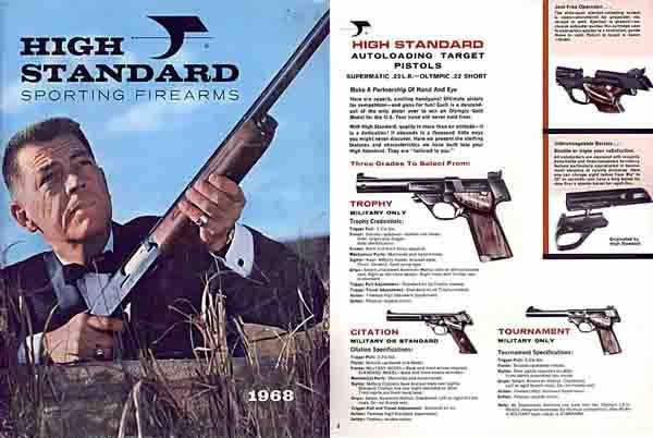 High Standard 1968 Firearms Catalog - GB-img-0