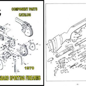 High Standard 1970 Firearms Component Gun Parts Catalog