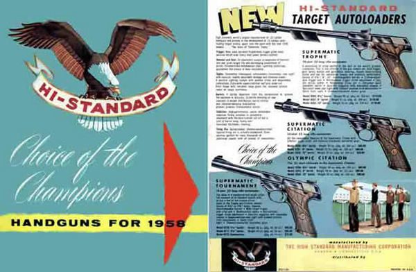 High Standard 1958 Handguns Catalog - GB-img-0
