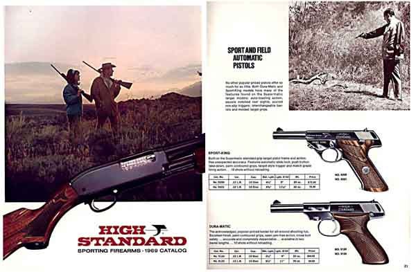 High Standard 1969 Sporting Firearms Catalog - GB-img-0