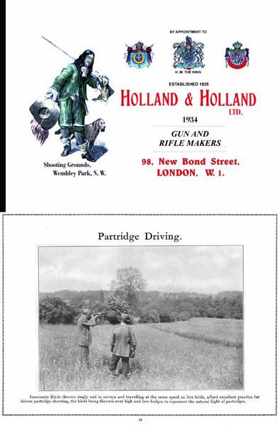 Holland & Holland 1934 Sporting Arms and Rifles Catalog - GB-img-0