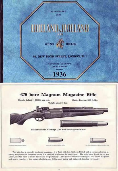Holland & Holland 1936 Guns & Rifles Catalog - GB-img-0
