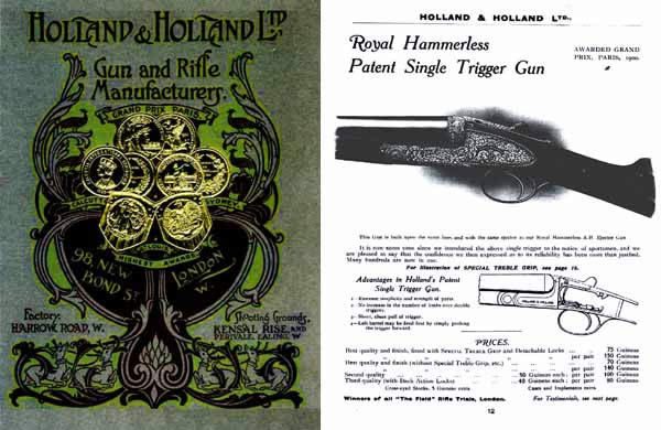 Holland & Holland c.1910-1912 Gun Catalog - GB-img-0