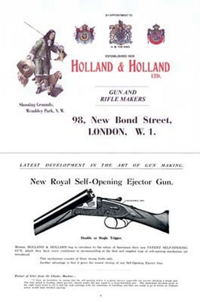 Holland & Holland 1924  Catalog - GB-img-0