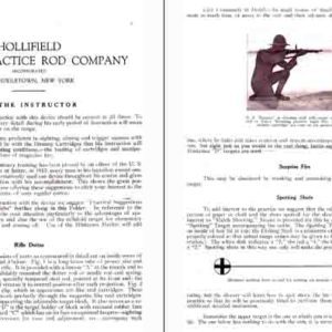 Hollifield Dotter Instructions 1925 Circa Catalog