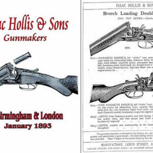 Isaac Hollis & Sons 1893 Gun Catalog (UK)