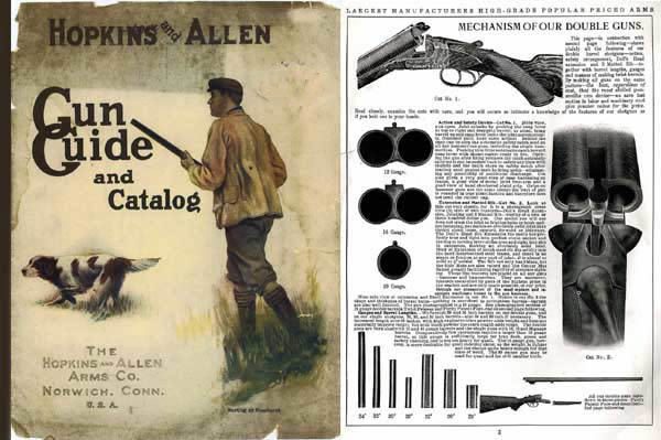 Hopkins & Allen late 1907 Gun Guide and Catalog - GB-img-0