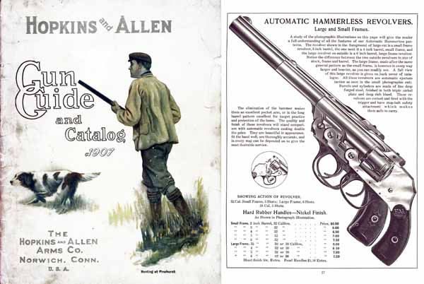 Hopkins & Allen early 1907 Gun Catalog - GB-img-0