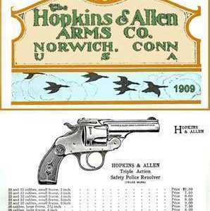Hopkins & Allen 1909 Gun Catalog