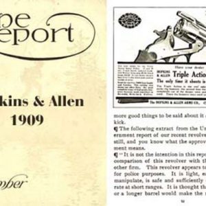 Hopkins & Allen 1909 The Report