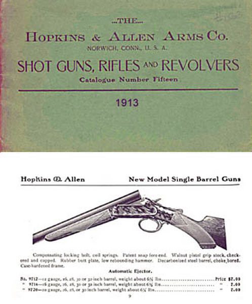 Hopkins & Allen 1913 Gun Catalog - GB-img-0