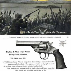 Hopkins & Allen 1914 Late Catalog