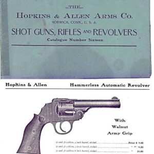 Hopkins & Allen 1914 Early Catalog
