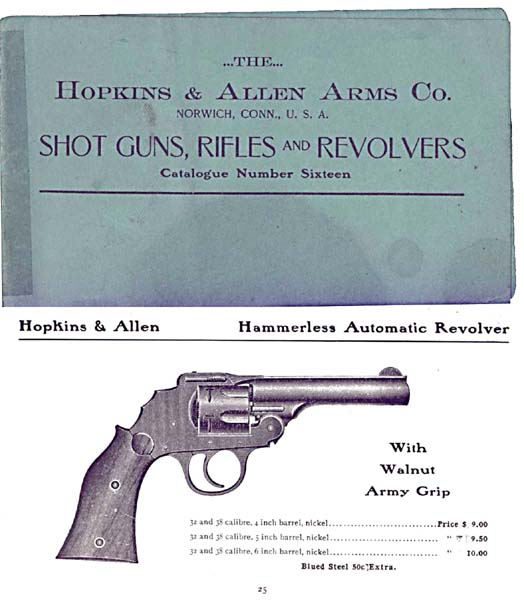 Hopkins & Allen 1914 Early Catalog - GB-img-0
