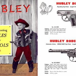 Hubley 1955 Manufacturing Co. Cap Gun Catalog