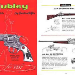 Hubley 1957 Cap Pistols and Rifle Catalog