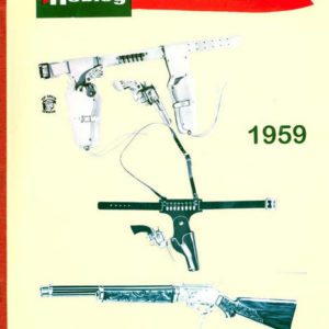 Hubley 1959 Toy Cap Gun & Holster Sets Catalog